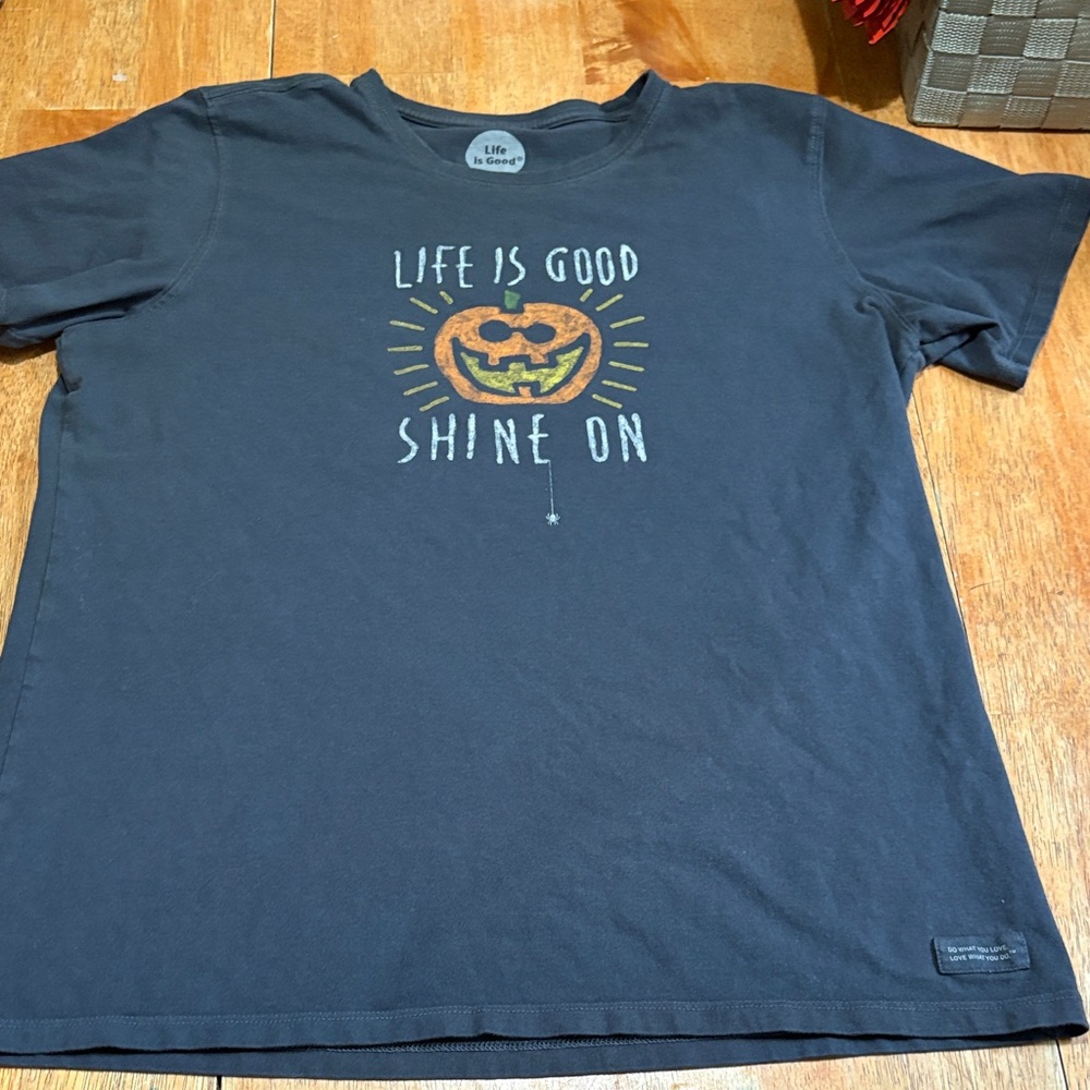 LIFE IS GOOD HALLOWEN SHIRT